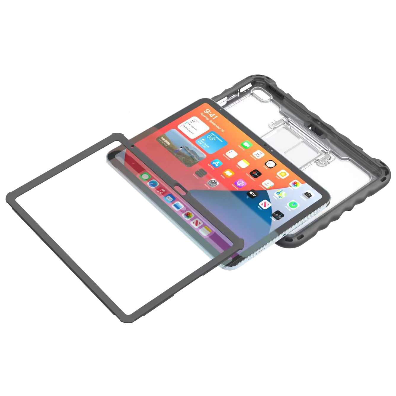 Rugged Snap-On Case for iPad Gen 10